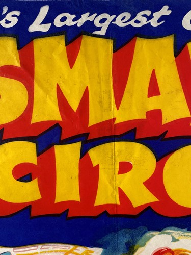 Lot 232 - A group of three unframed mid-century Circus advertising posters