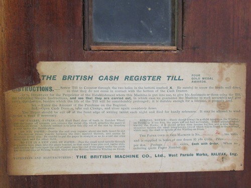 Lot 102 - A British Machine Co Ltd Jackson's Patent Cash...