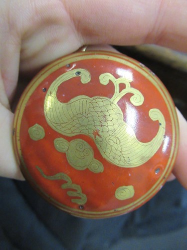 Lot 12 - A pair of Japanese Kutani-style vases with...