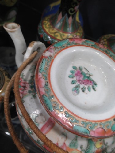 Lot 57 - Various oriental ceramics to include three...