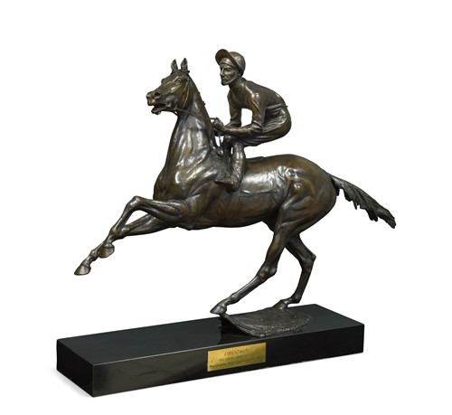 Lot 620 - Bernard Winskill (d. 1980), Lorenzaccio with Lester Piggott up