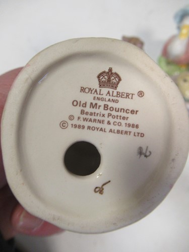 Lot 27 - Fifteen Royal Albert Beatrix Potter figures...