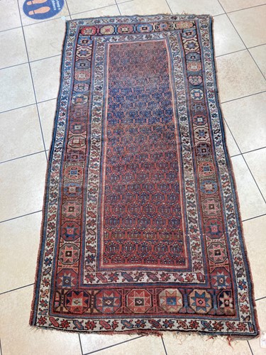 Lot 704 - Four early 20th century caucasian rugs, 258 x...