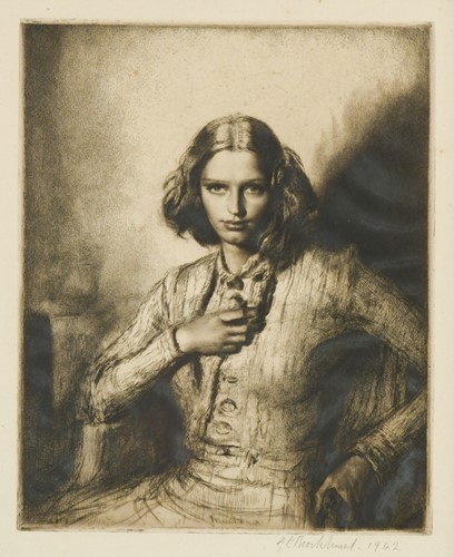 Lot 491 - Gerald Leslie Brockhurst RA (1890-1978)