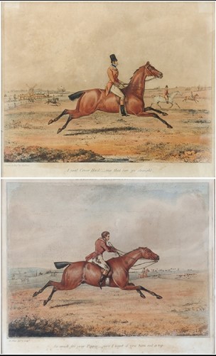 Lot 366 - After H. Alken (1785-1851) a pair of hunting...