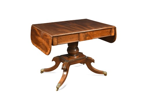 Lot 710 - A William IV mahogany sofa table
