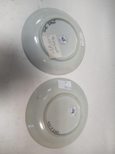 Lot 35 - Ca Mau cargo a pair of near plates, approx...