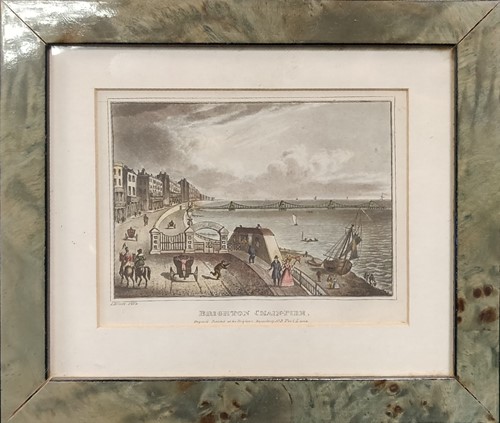 Lot 261 - Four panoramic prints of hunting scenes and a...
