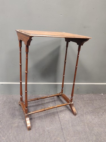 Lot 484 - A 19th century inlaid top occasional table, 72...