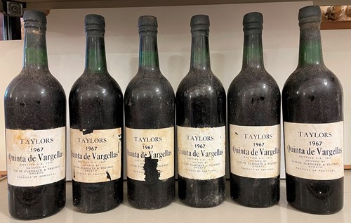 Lot 181 - Taylor's Quinta de Vargellas Vintage Port 1967