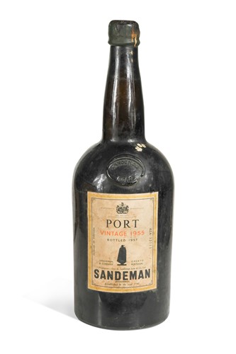 Lot 169 - Sandeman Vintage Port 1955