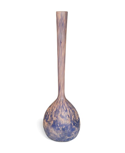 Lot 5 - André Delatte (1887-1953), a pâte de verre glass vase