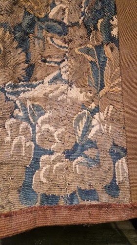 Lot 302 - A Belgian verdure tapestry panel, 18th century