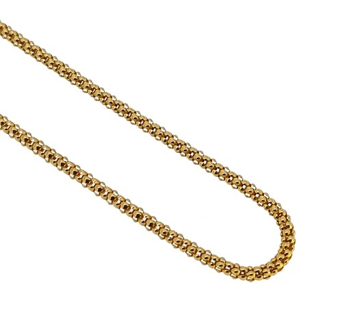 Lot 50 - A modern popcorn link chain