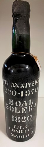 Lot 186 - Madeira Lomelino Boal Solera 1820