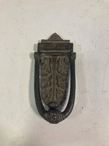 Lot 67 - A Kenrich & Sons cast iron door knocker, 19cm...