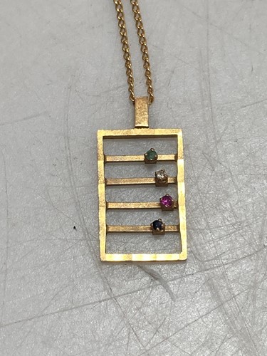 Lot 159 - A hallmarked 9ct gold rotary watch, together...