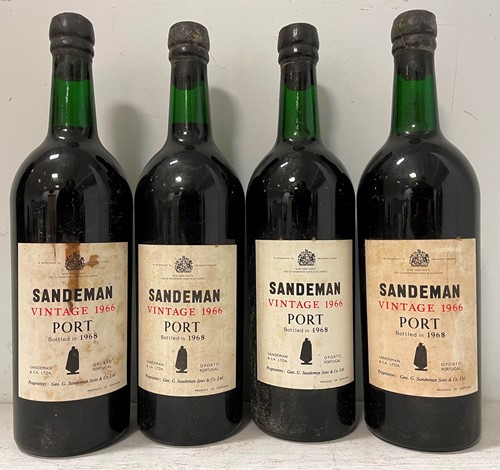 Lot 177 - Sandeman's Vintage Port 1966