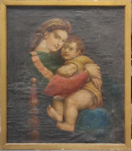 Lot 237 - After Raphael for the Medici Madonna della...