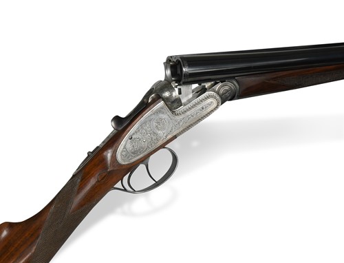 Lot 656 - Black Sabel Deluxe, a 12 bore sidelock ejector gun, No. 12663
