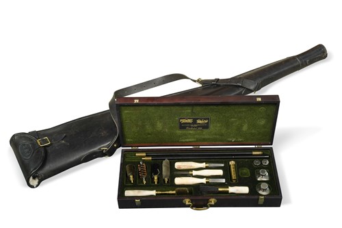 Lot 659 - William Powell, a 12 bore shotgun cleaning kit