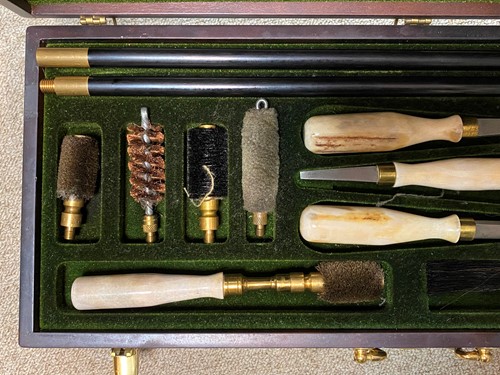 Lot 659 - William Powell, a 12 bore shotgun cleaning kit
