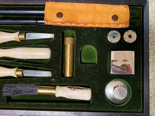 Lot 659 - William Powell, a 12 bore shotgun cleaning kit