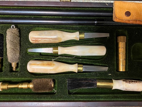 Lot 659 - William Powell, a 12 bore shotgun cleaning kit