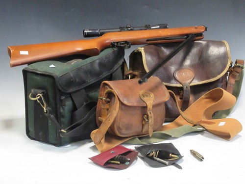 Lot 113 - A BSA Meteor .22 break-barrel air rifle,...