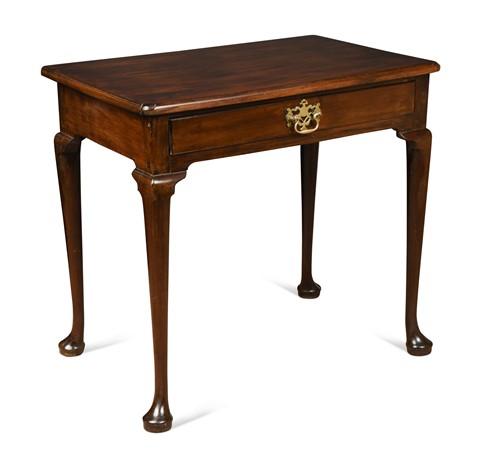 Lot 481 - A late George II mahogany side table, circa 1750