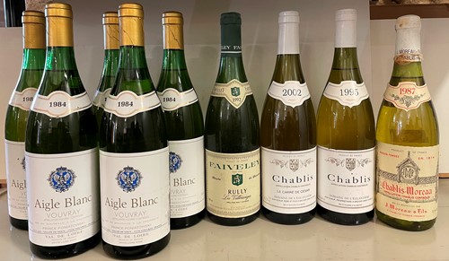 Lot 262 - Mixed French mainly white wines