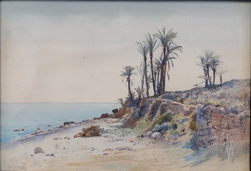 Lot 271 - Ainslie Bean (British fl. 1870-1880) Landscape...