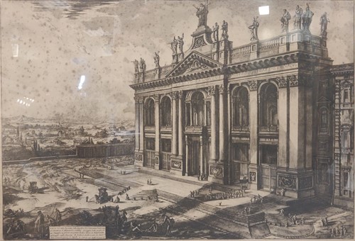Lot 278 - After Giovanni Battista Piranesi Interior of...