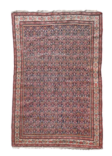 Lot 339 - A finely-woven Feraghan rug, circa 1920