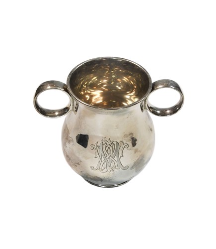 Lot 544 - A Victorian silver christening mug