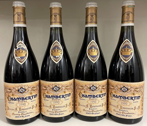 Lot 228 - Domaine Armand Rousseau Pere et Fils, Chambertin Grand Cru 1990