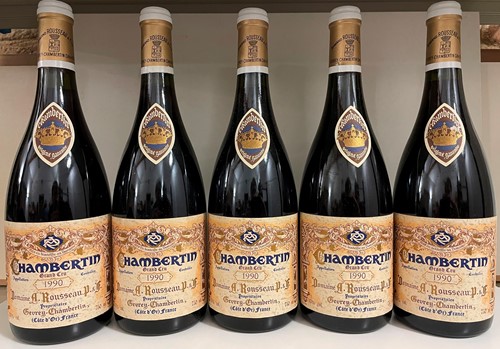 Lot 229 - Domaine Armand Rousseau Pere et Fils, Chambertin Grand Cru 1990
