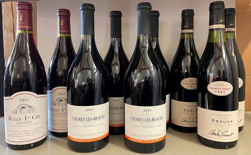 Lot 241 - Mixed red Burgundy
