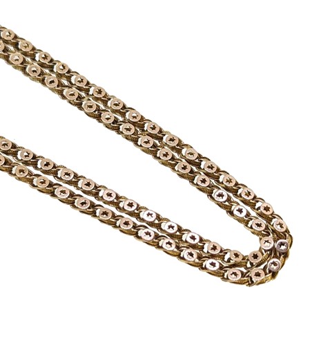 Lot 20 - A Victorian guard chain