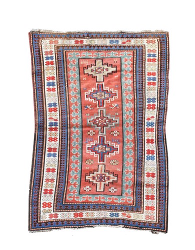 Lot 480 - A Caucasian rug, probably Talish, early 20th century