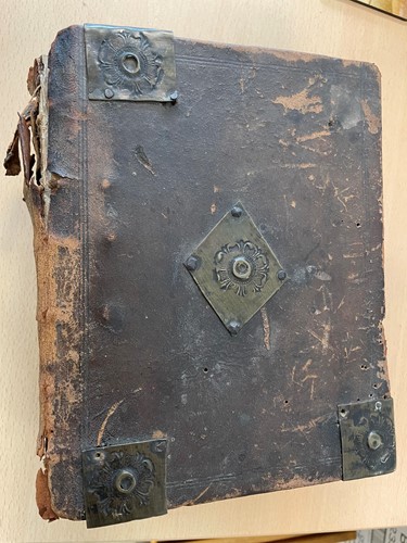 Lot 81 - Prayer Book and Bible, King James version....