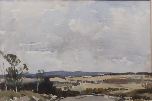 Lot 266 - Edward Wesson Landscape, signed ' Edward...