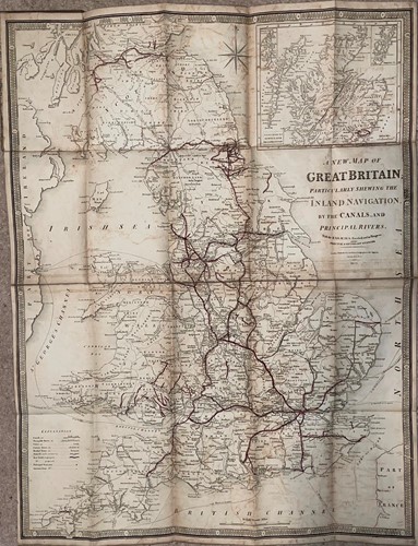 Lot 60 - Railway maps. Mogg's Great Western Railway,...