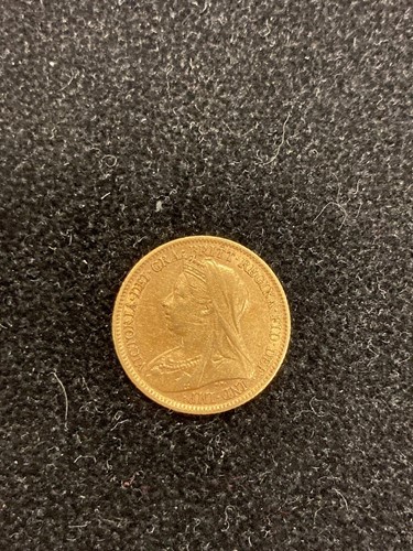 Lot 187 - Queen Victoria gold half sovereign 1899