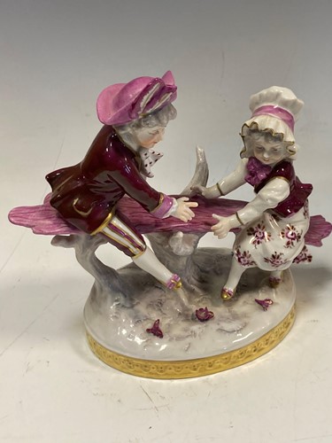 Lot 51 - A large group of figural ceramics to include a...