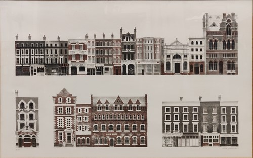 Lot 255 - David Gentleman (British b. 1930) building...