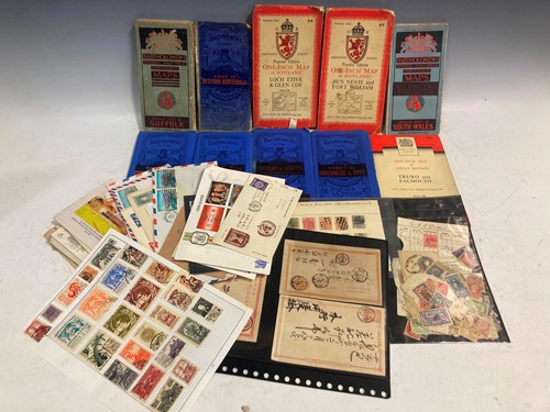 Lot 101 - A collection of stamps and postal history, and...