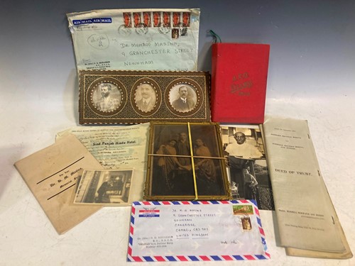 Lot 104 - A small archive relating to an important Parsi...