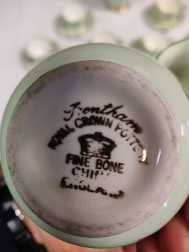 Lot 118 - A Royal Crown pottery Trentham coffee service,...