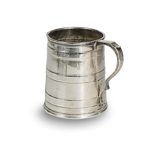 Lot 372 - A Victorian silver christening mug